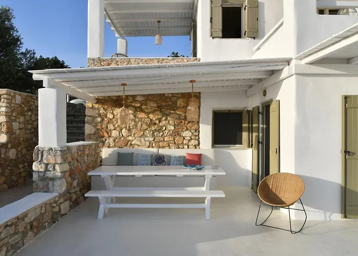 Vila Luxury Paros Aethra Beautiful & Serene Glisidia Pounda